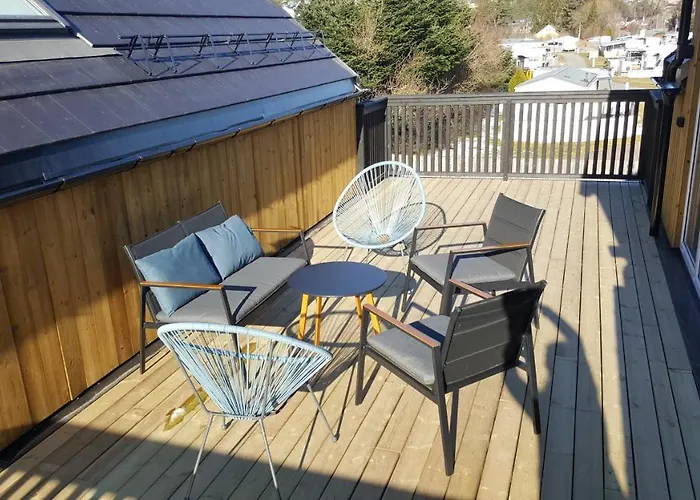 Semesterbostad I Sogne Sorlandet Tilgang Til Basseng Boblebad Badstu