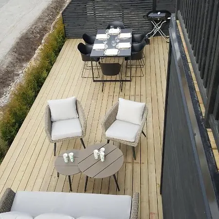 Holiday home I Sogne Sorlandet Tilgang Til Basseng Boblebad Badstu *